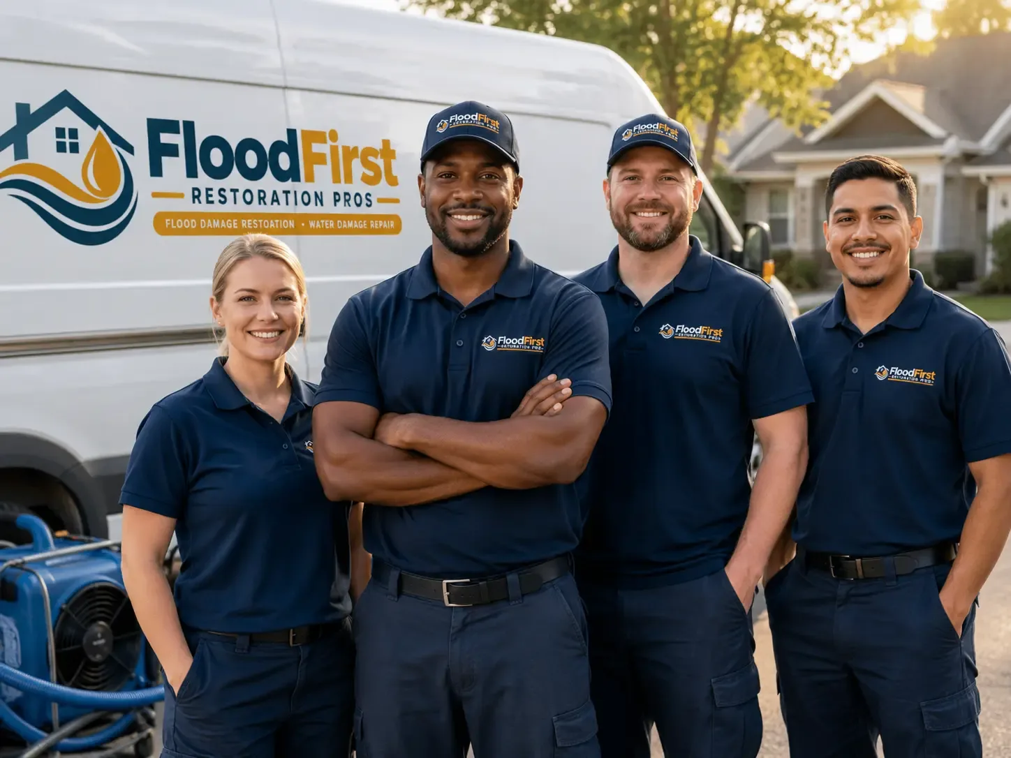 Flood Damage Restoration company in House, NM